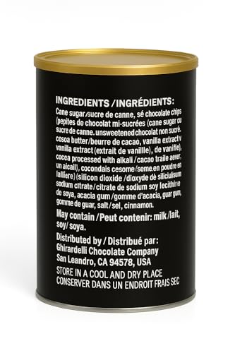 Ghirardelli cocoa-dust on cookies adds a rich finish.