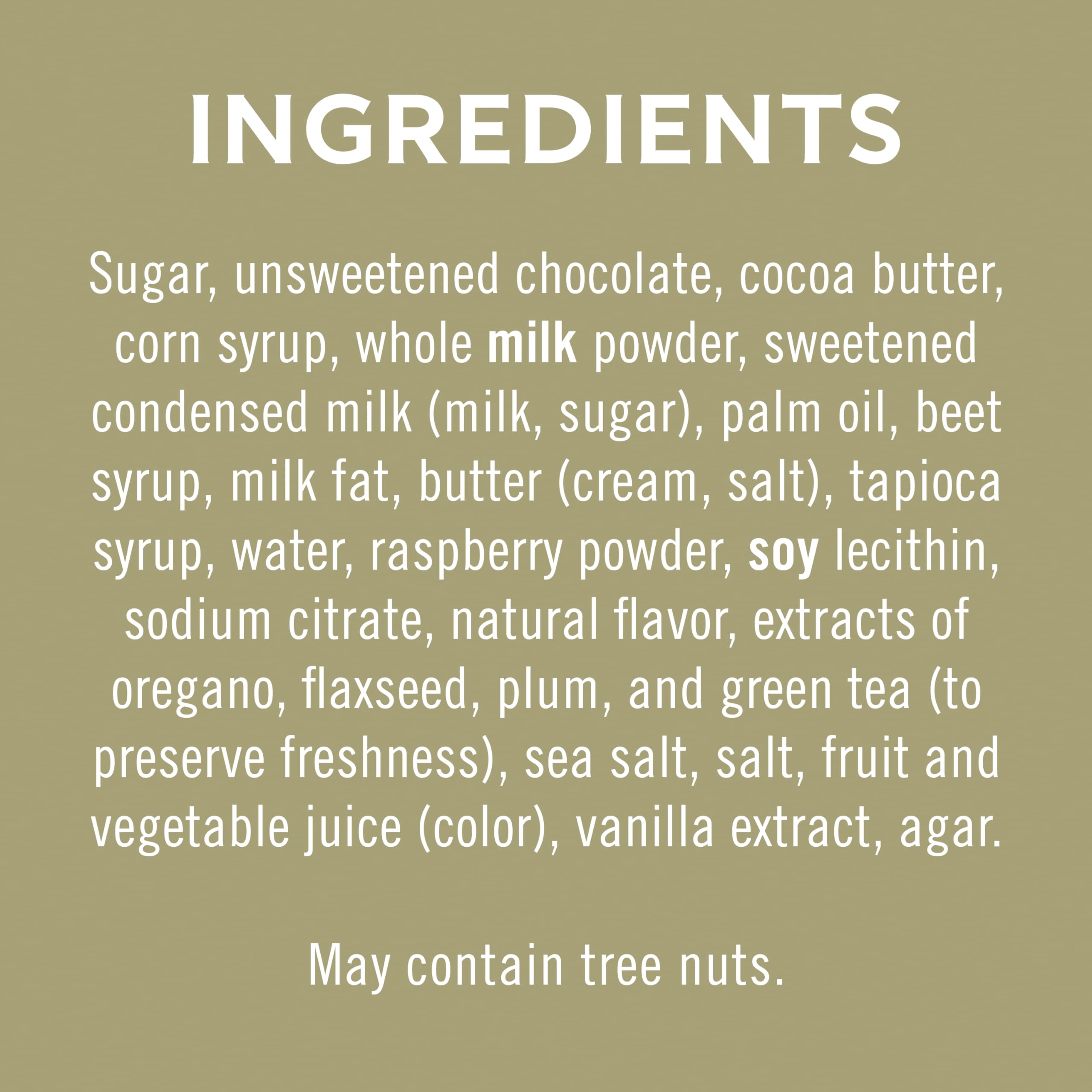 GHIRARDELLI SQUARES dark and milk chocolate variety for a rich tasting experience