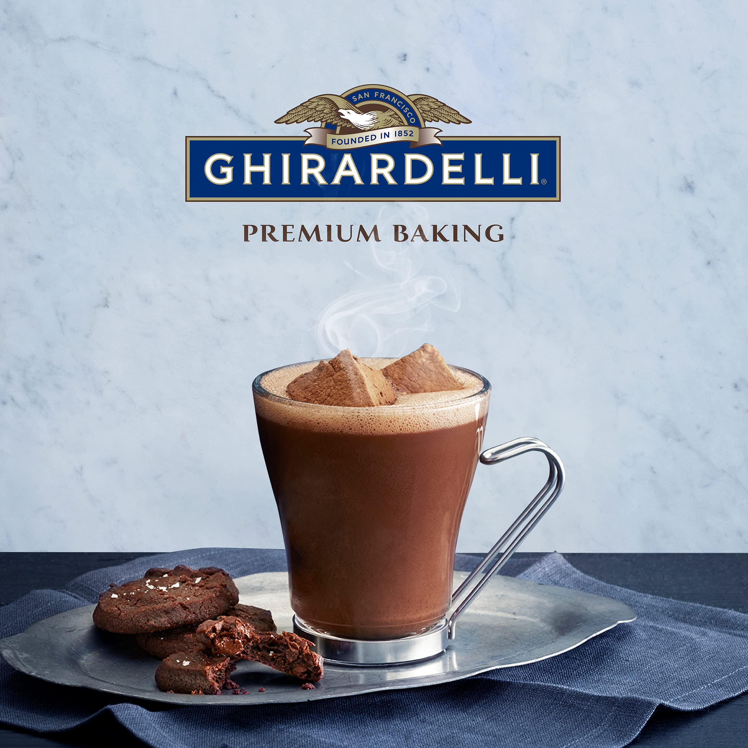 Ghirardelli Double Chocolate Hot Cocoa add to warm milk for creaminess