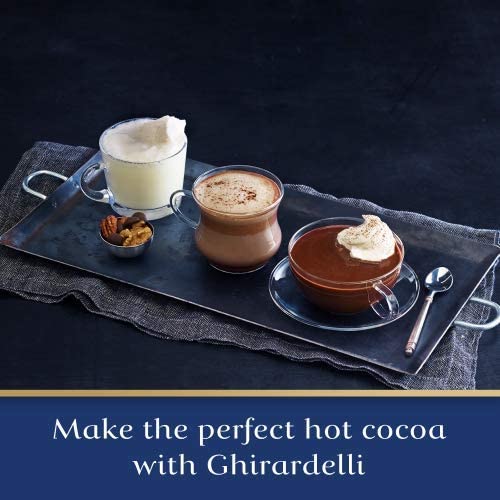 Ghirardelli hot cocoa inspires frozen hot chocolate creations.