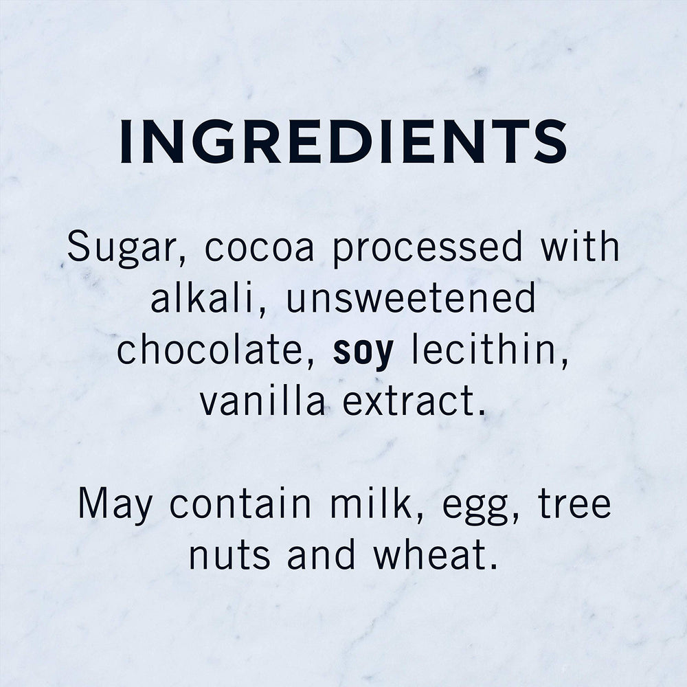 Pour-ready image shows mix blending into warm milk for a rich flavor