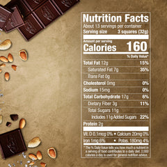 Ghirardelli Evening Dream 60% cacao bars ideal for after-dinner indulgence.