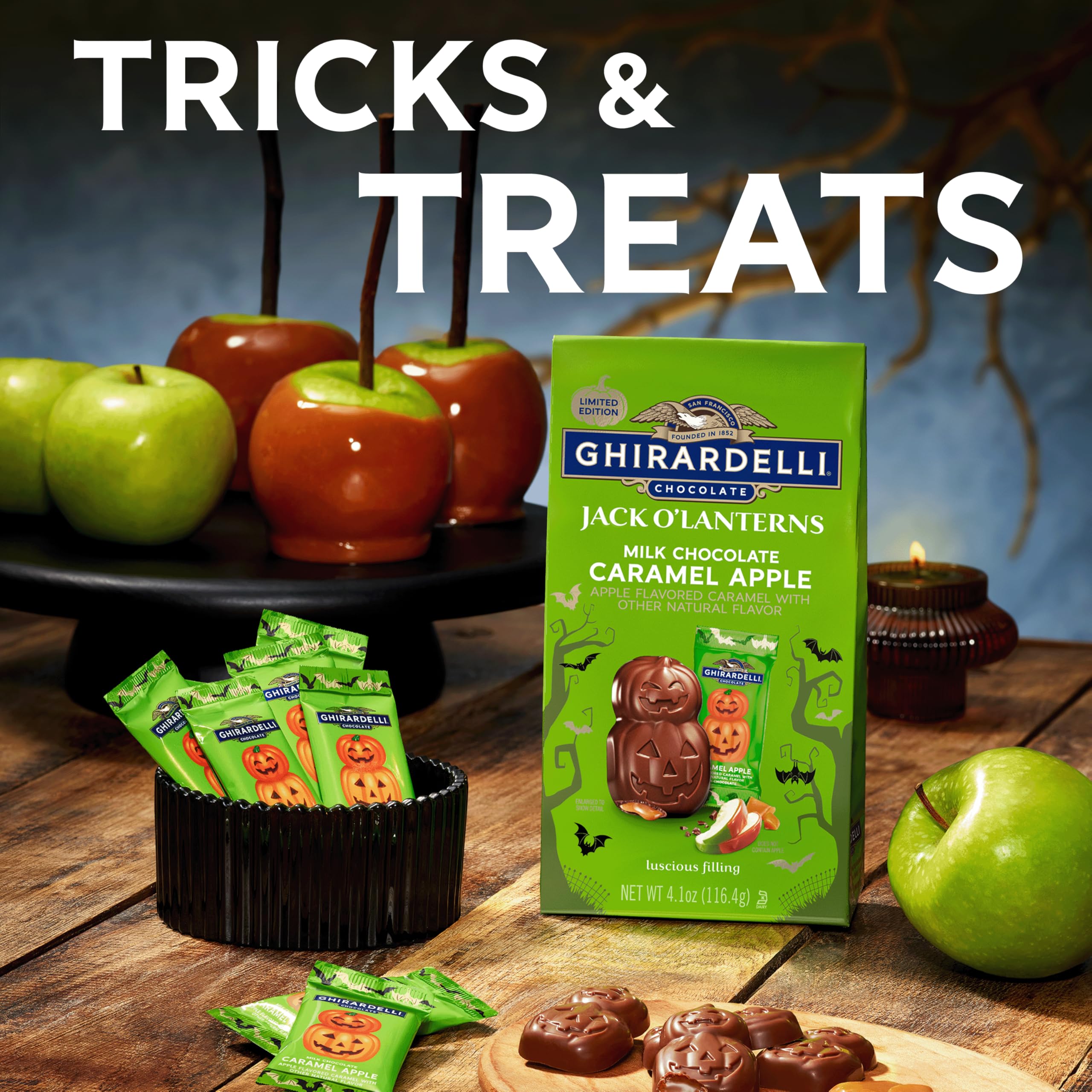 Ideal for trick-or-treat bags and festive candy dishes