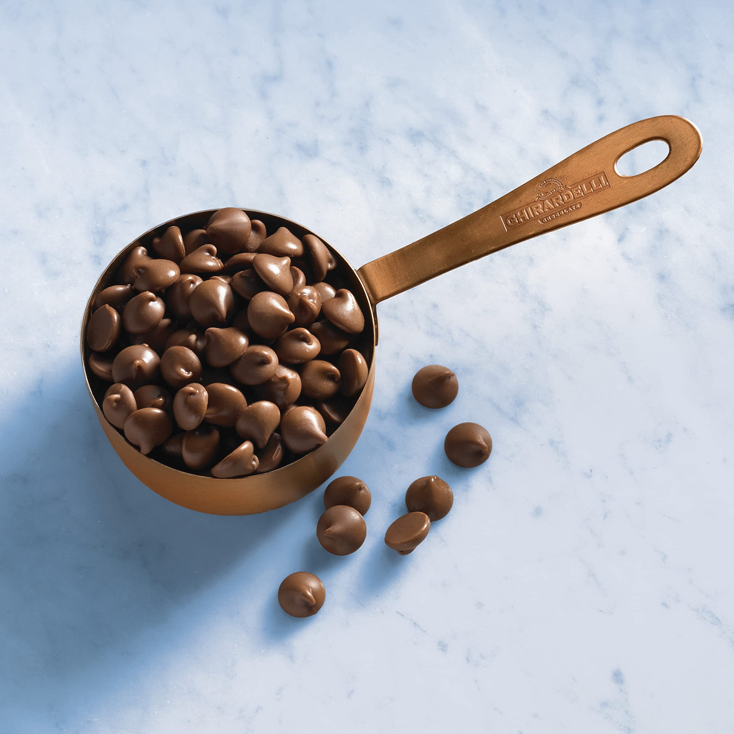 Ghirardelli chips added to trail mix for chocolate crunch