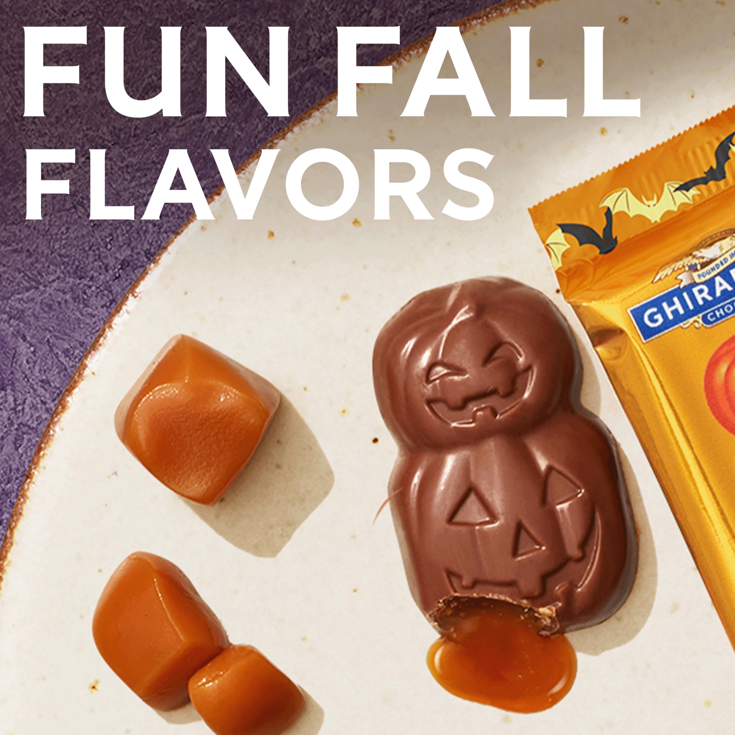 Elegant seasonal packaging makes a delightful Halloween gift or treat.