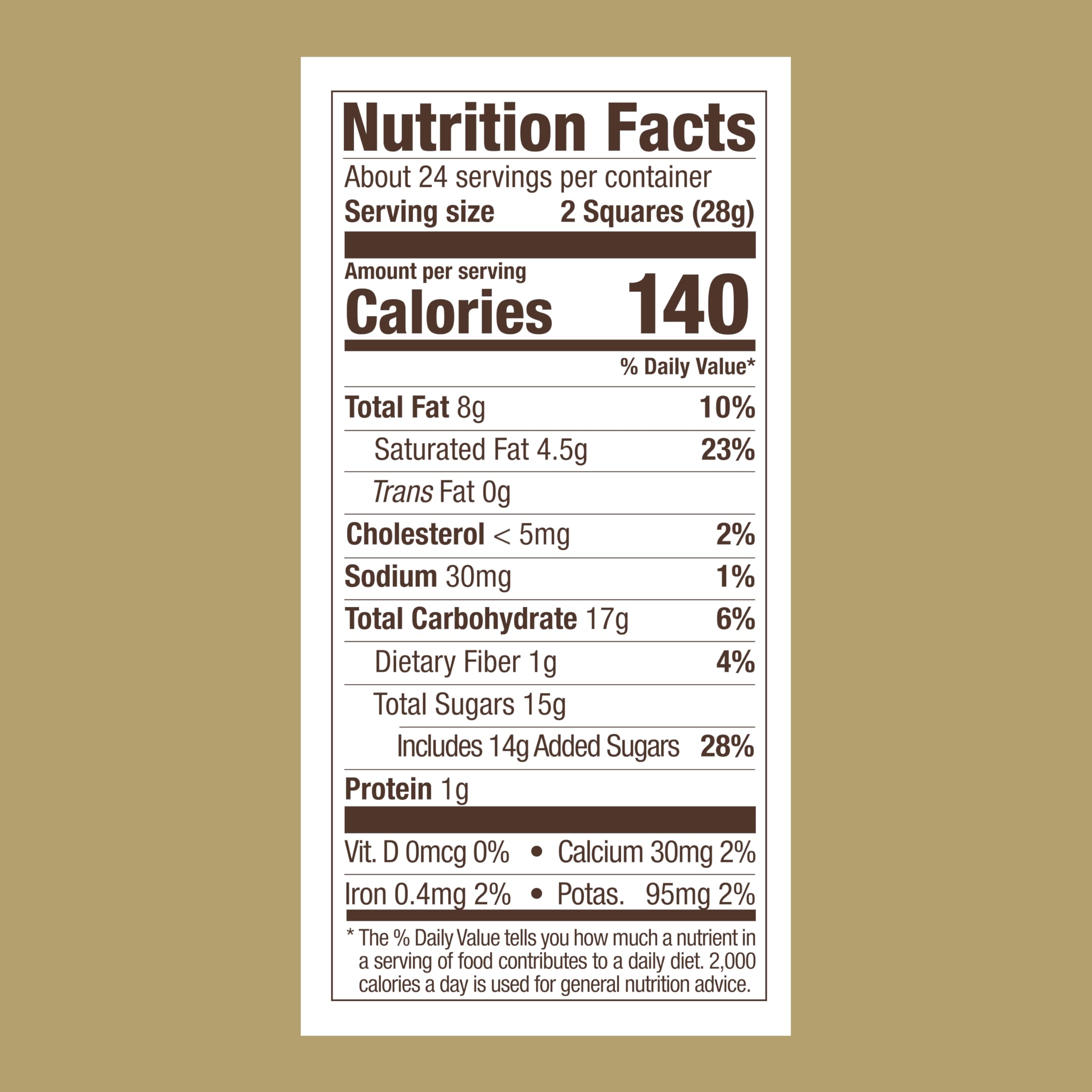 Ghirardelli Milk Chocolate Square emphasizes smooth texture for everyday indulgence.
