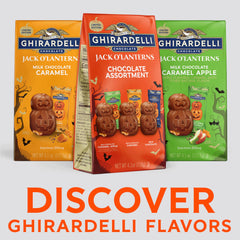 Milk chocolate varieties from Ghirardelli deliver smooth, premium flavor.