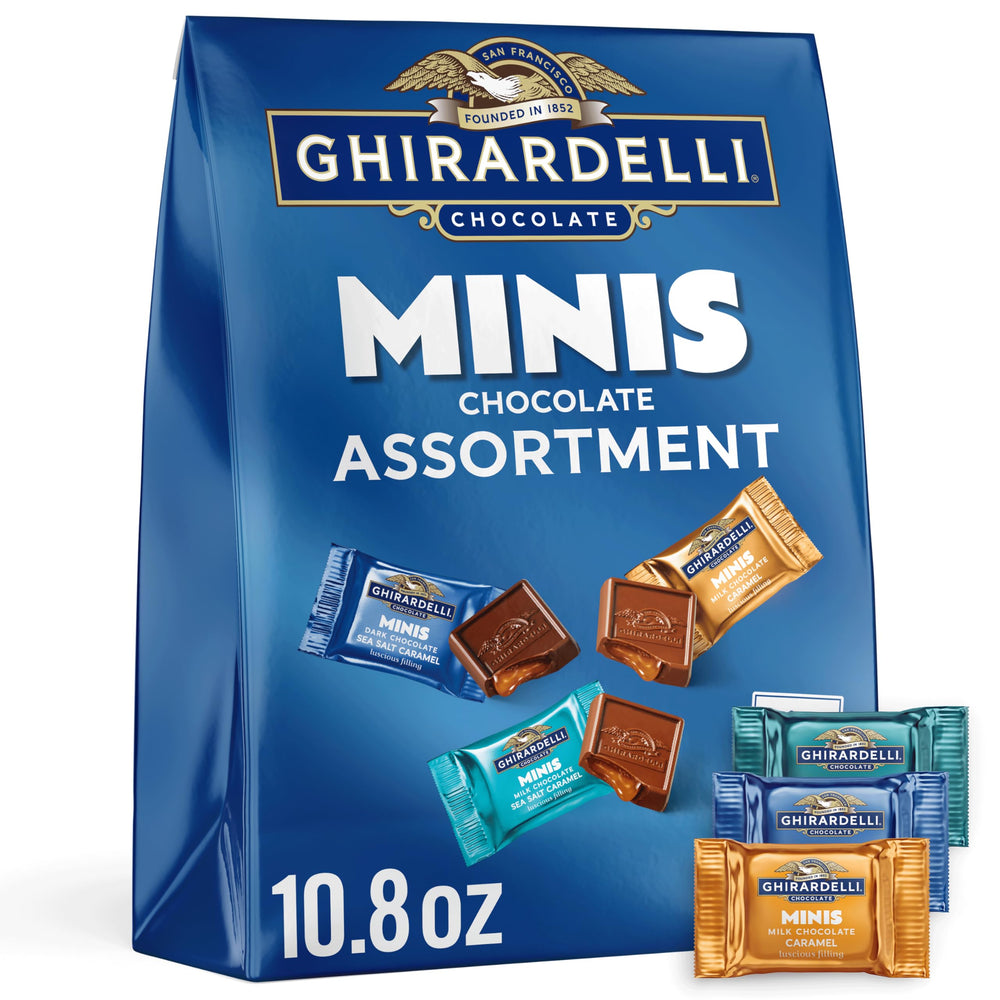 Dark chocolate sea salt caramel with a richer, premium bite