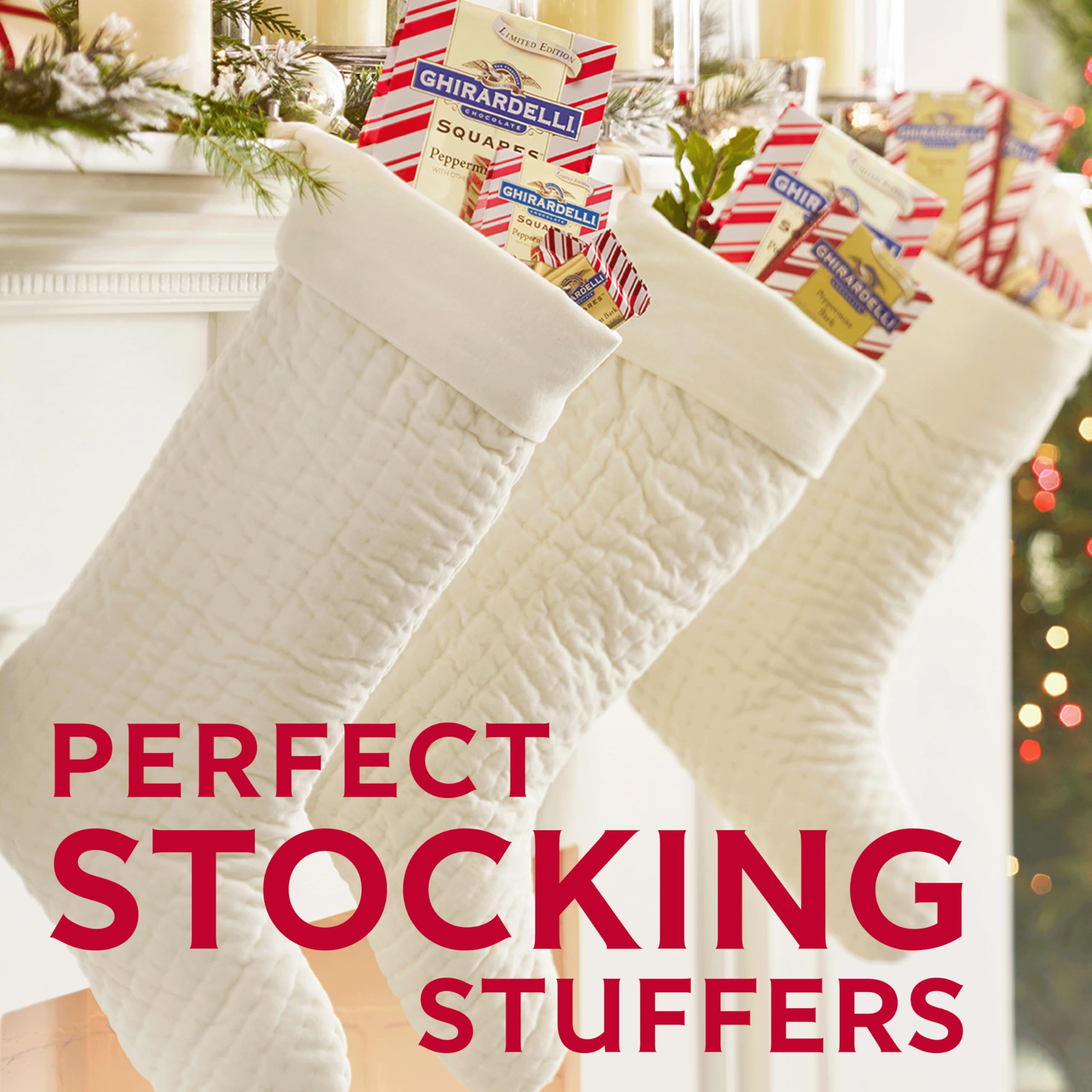 Ghirardelli Peppermint Bark Collection gift idea for friends and colleagues.