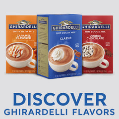Ghirardelli Premium Cocoa ingredients highlight quality within every mix.