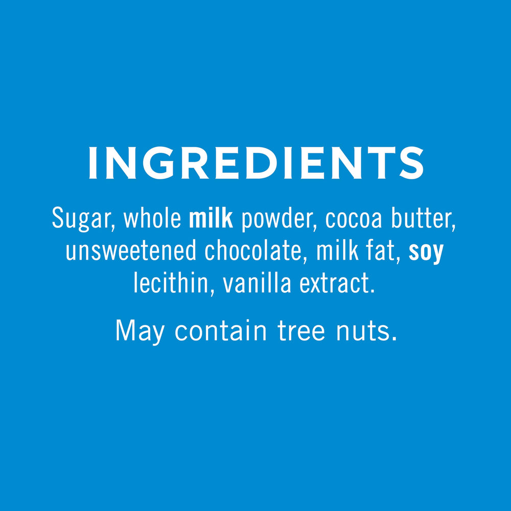 Ghirardelli chocolate squares ready for a quick, on-the-go snack.