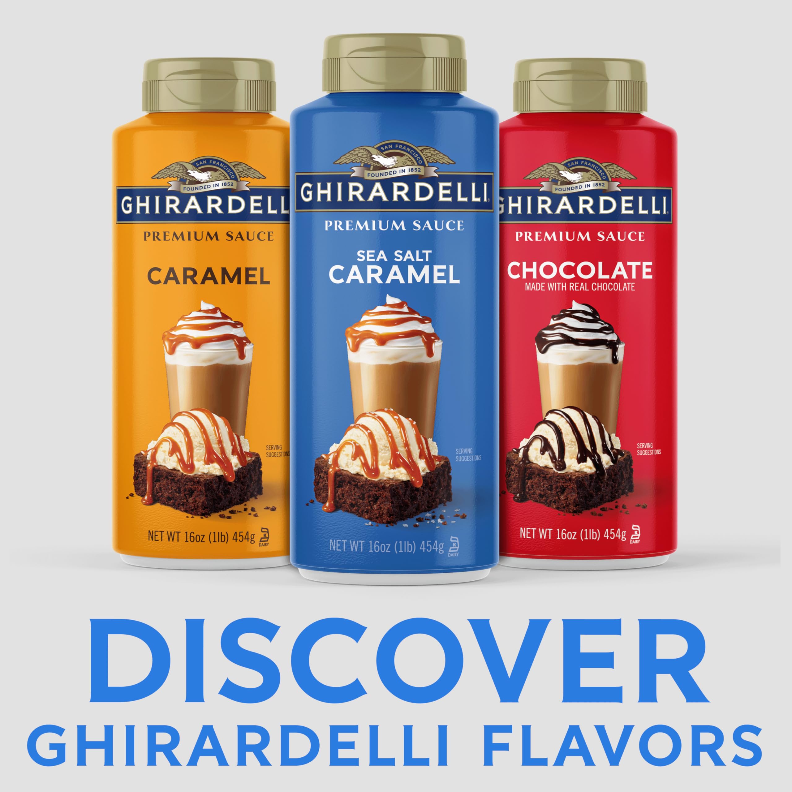 Versatile drizzle on coffee to elevate lattes and espresso drinks