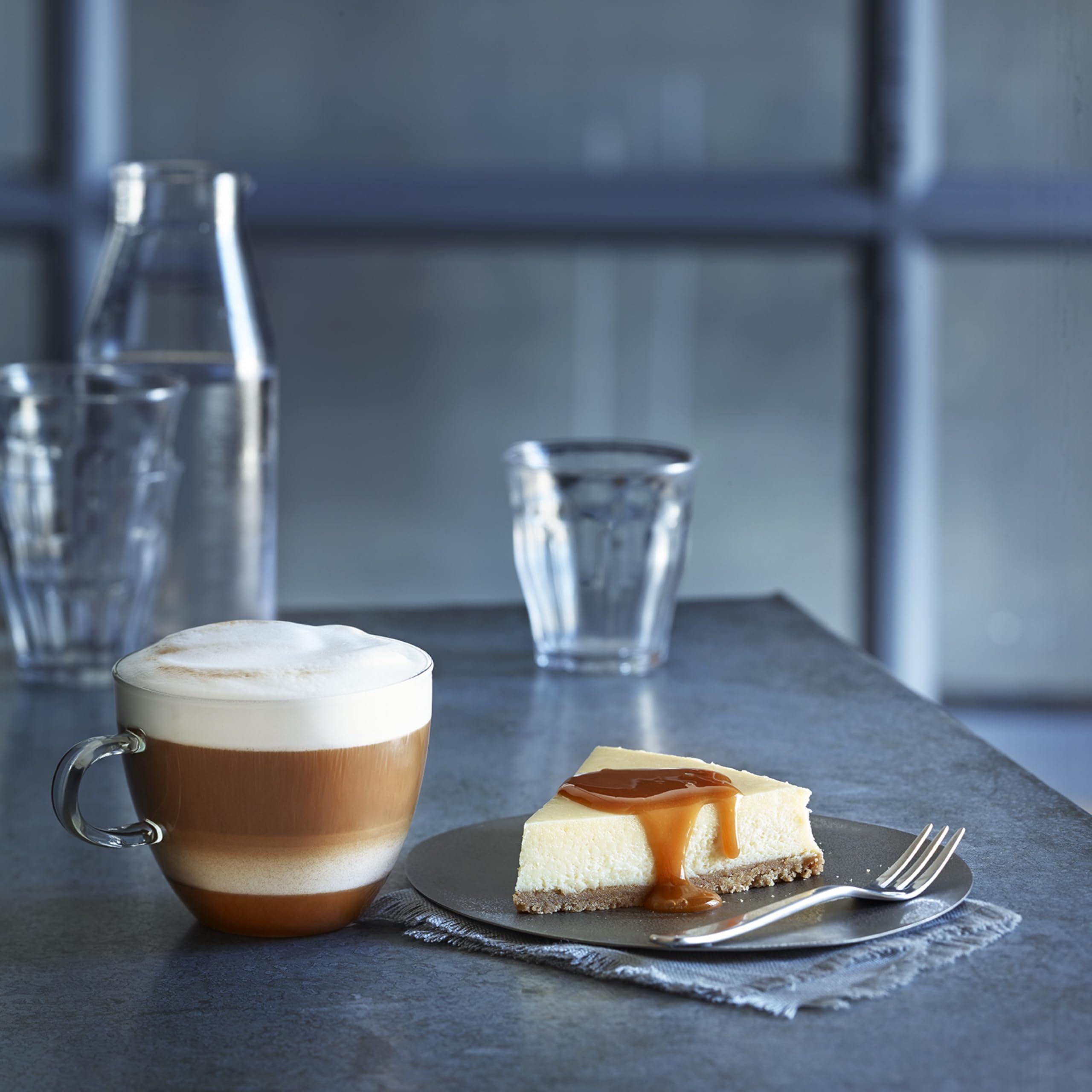 Ghirardelli sea salt caramel sauce as ice cream topping with rich finish