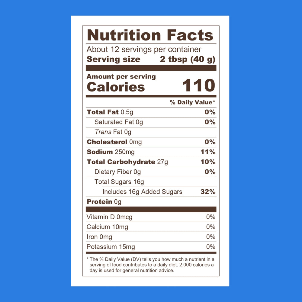 GHIRARDELLI Sea Salt Caramel Sauce label close-up highlighting kosher premium topping