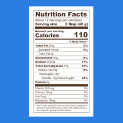 GHIRARDELLI Sea Salt Caramel Sauce label close-up highlighting kosher premium topping
