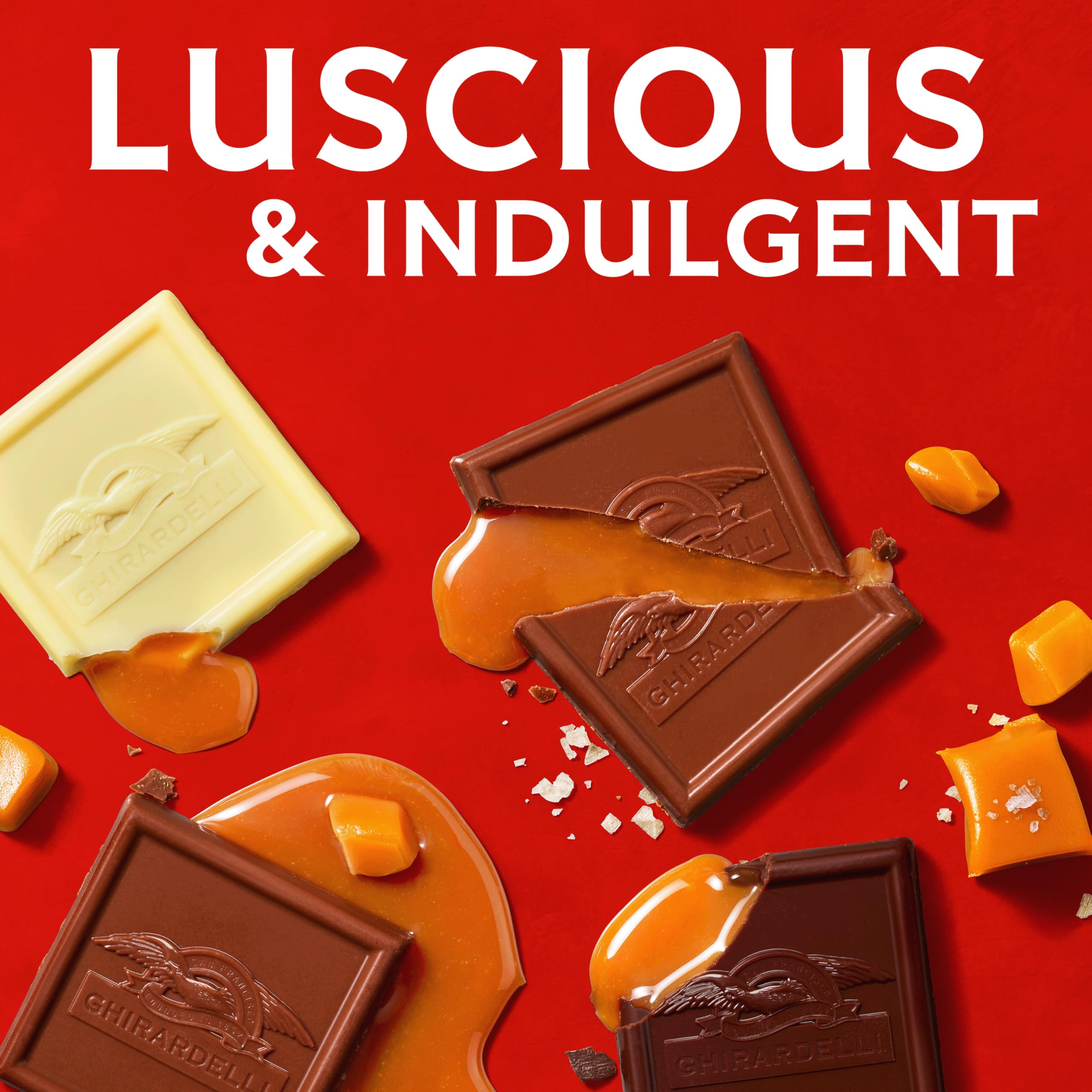 Ghirardelli squares ideal for entertaining at gatherings.