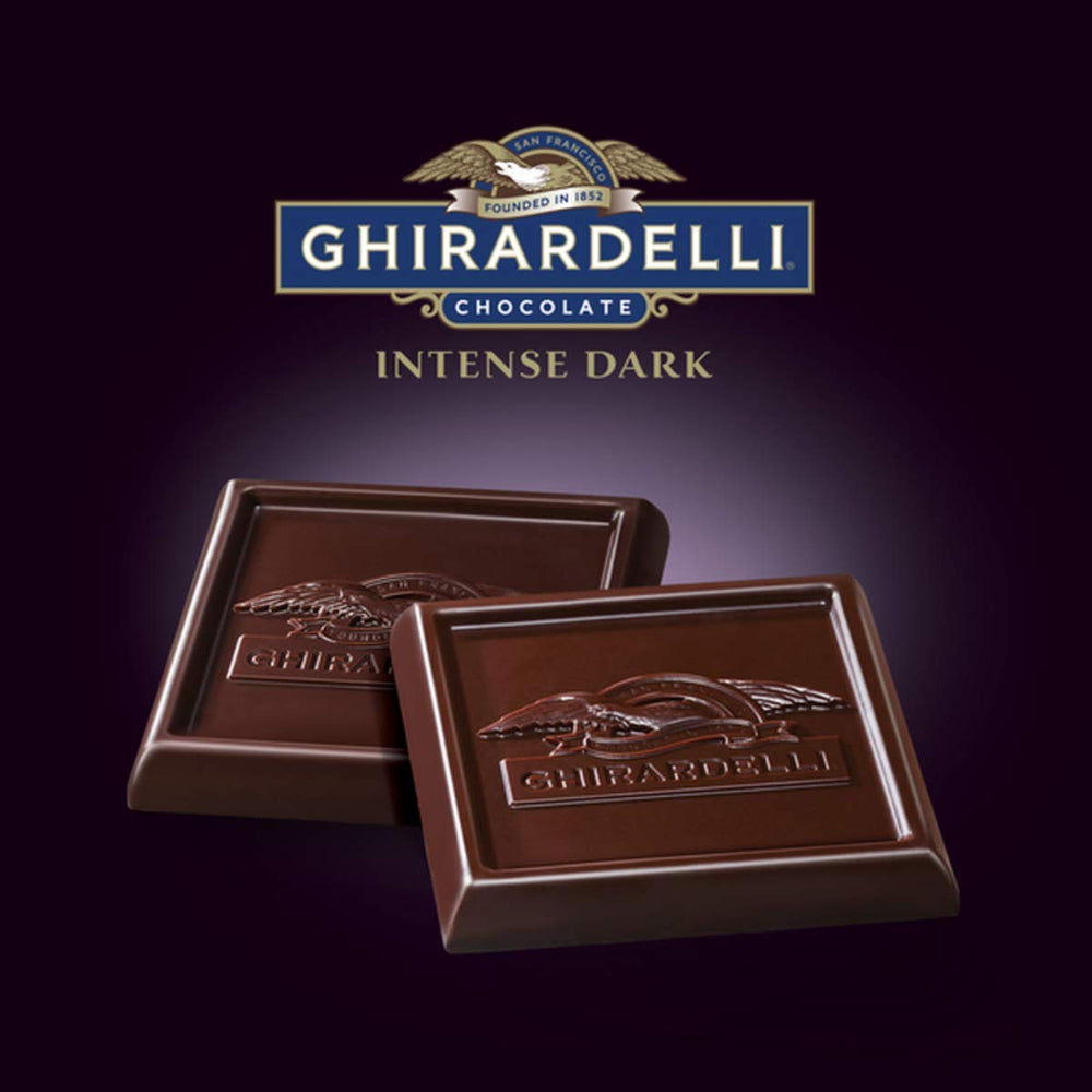 Ghirardelli Twilight Delight broken square invites tasting and sharing
