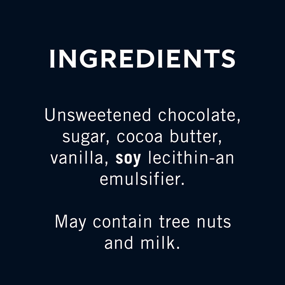 Ghirardelli Twilight Delight closeup foil shows silky chocolate texture