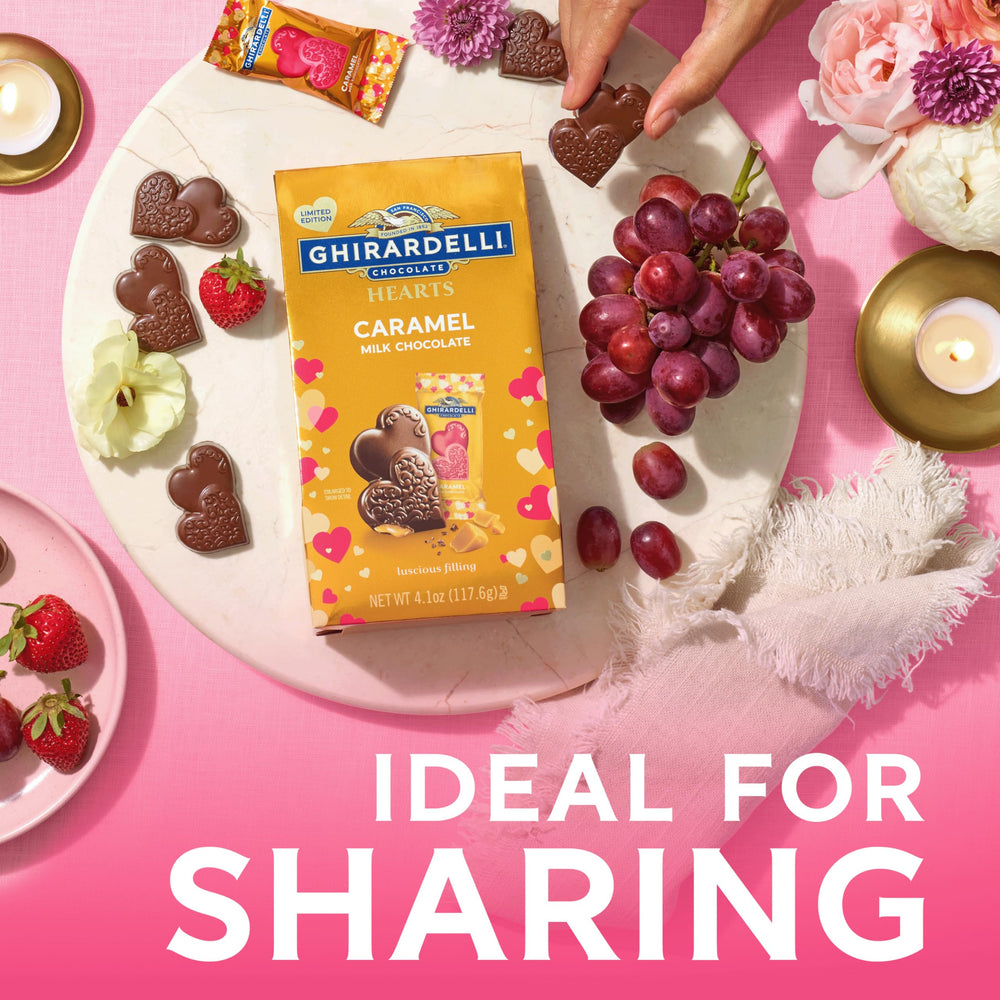 Ghirardelli Valentine’s Day gift bag, ready to brighten celebrations.