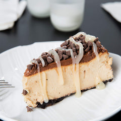 Ghirardelli white chocolate sauce bottle pour ideal for drizzles.