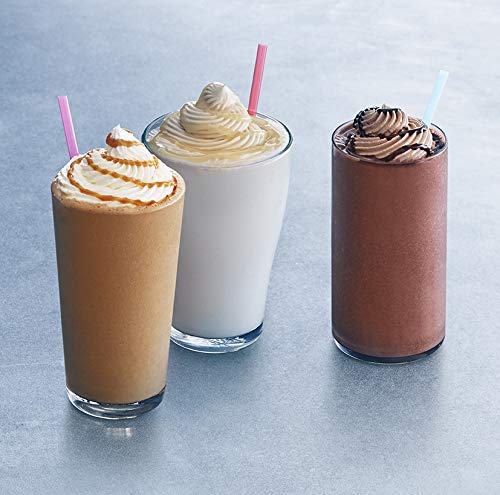 Ghirardelli White Mocha Frappe Mix ready-to-serve glass suggests cozy refreshments
