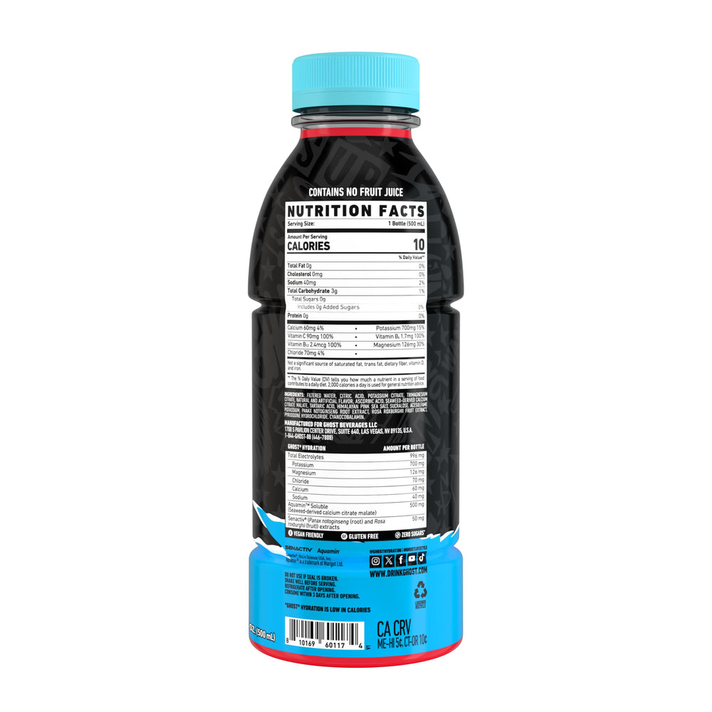 GHOST Hydration Merica Pop pour captures fizzy, zero-sugar refreshment.