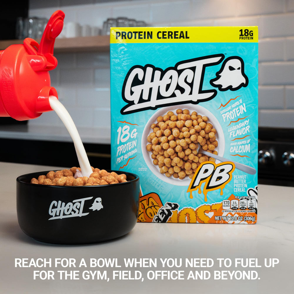 GHOST Protein Cereal multi-pack front view for convenient mornings