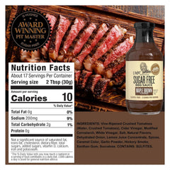 G Hughes SugarFree Maple Brown pour, ideal for grilling and glazing