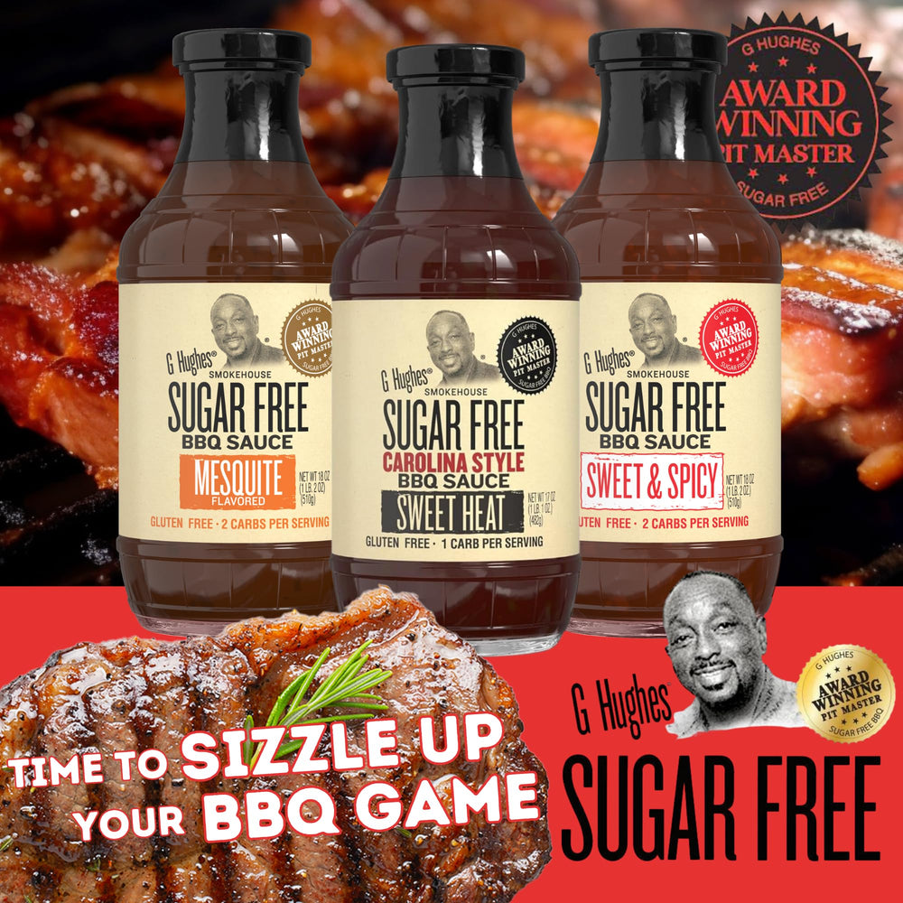 G Hughes gluten-free BBQ sauce label on bottle