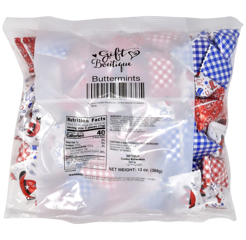 Creamy butter mint close-up from Gift Boutique, smooth texture for coffee and desserts.