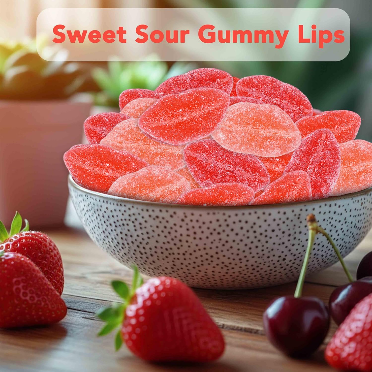 Gift Boutique clear resealable pouch keeps gummies fresh and hygienic.