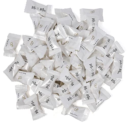 Gift Boutique forever ever mints with gold ring design for wedding decor.