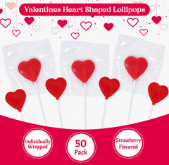 Gift Boutique strawberry heart pops shows five-gram size suitable for classroom treats.