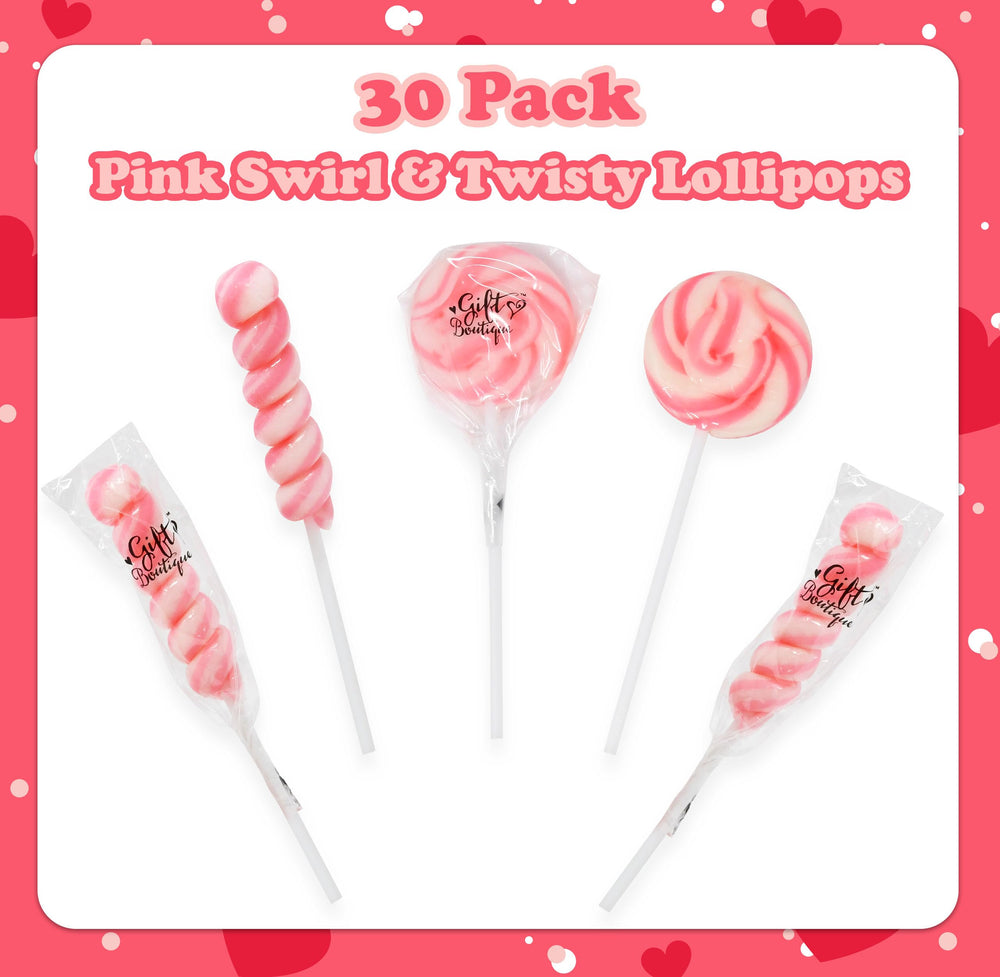 Gift Boutique individually wrapped lollipops stay fresh for events.