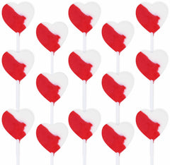 Gift Boutique strawberry and cream heart lollipops packaging, ideal for gifting and party favors.