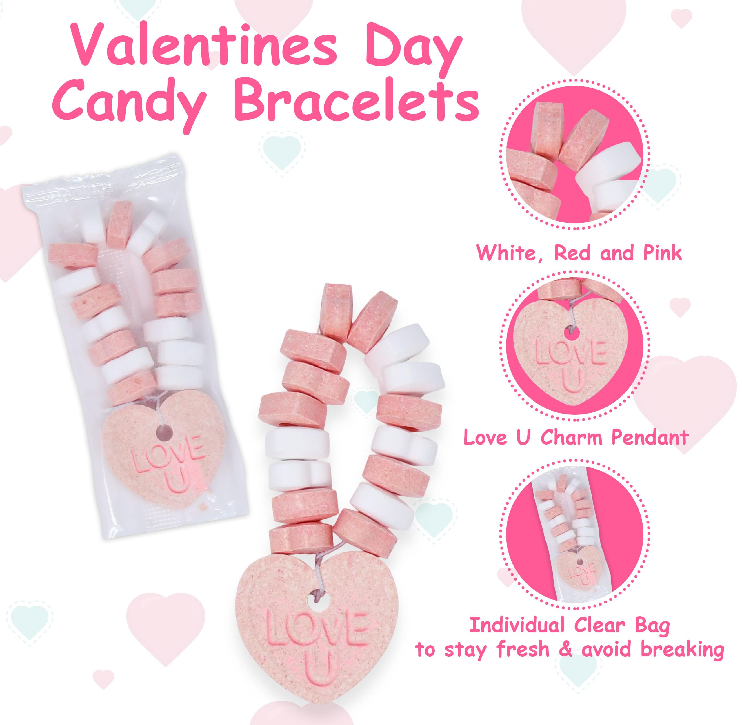 Gift Boutique strawberry-tutti-frutti flavor bracelet adds nostalgic party flair.
