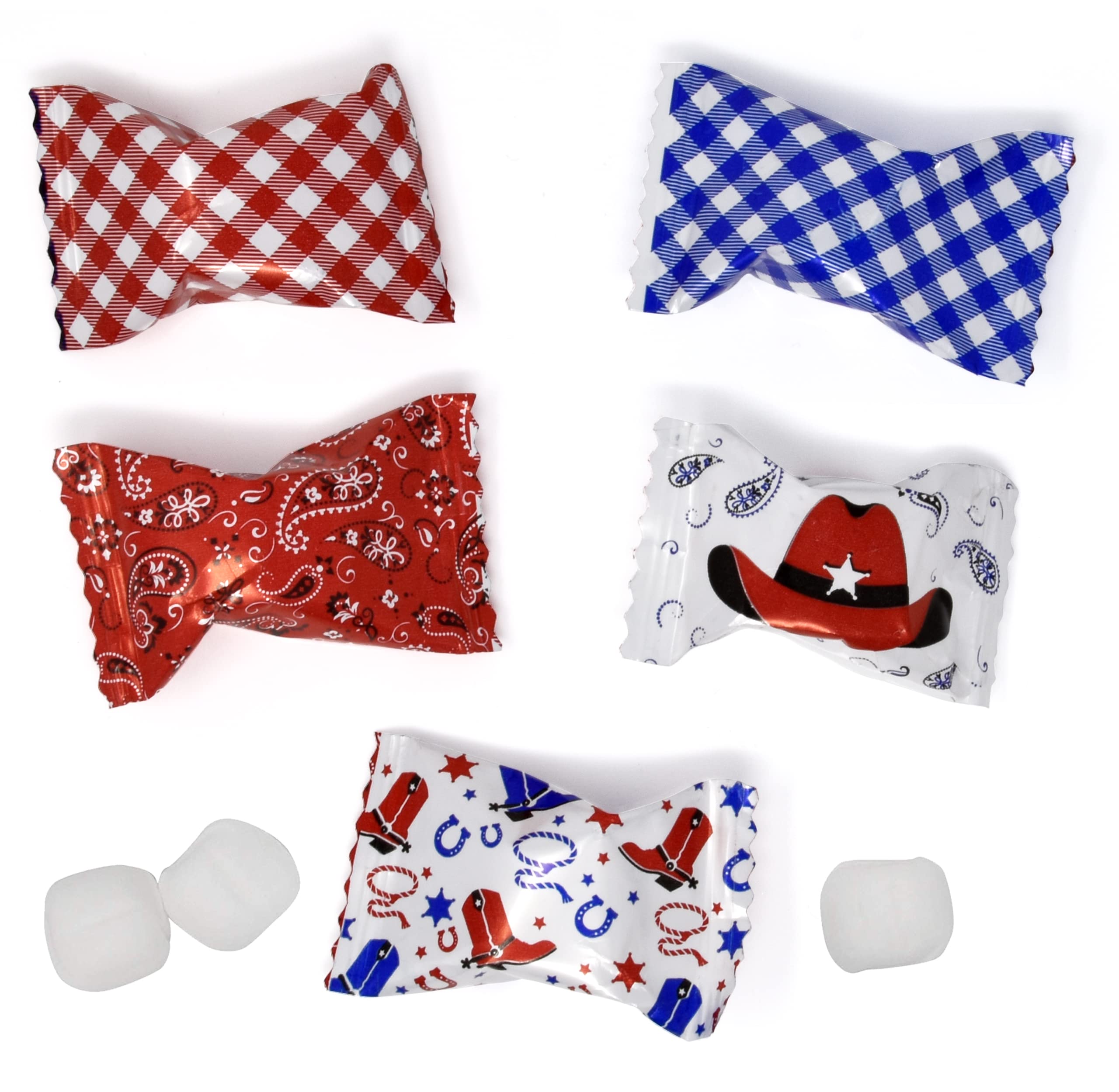 Gift Boutique Western Cowboy Butter Mints with bandanna design, ideal for party candy trays.