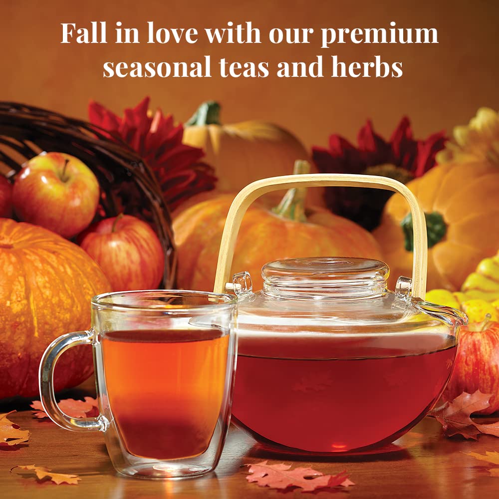 Gift-ready autumn tea set perfect for seasonal gifting and celebrations.