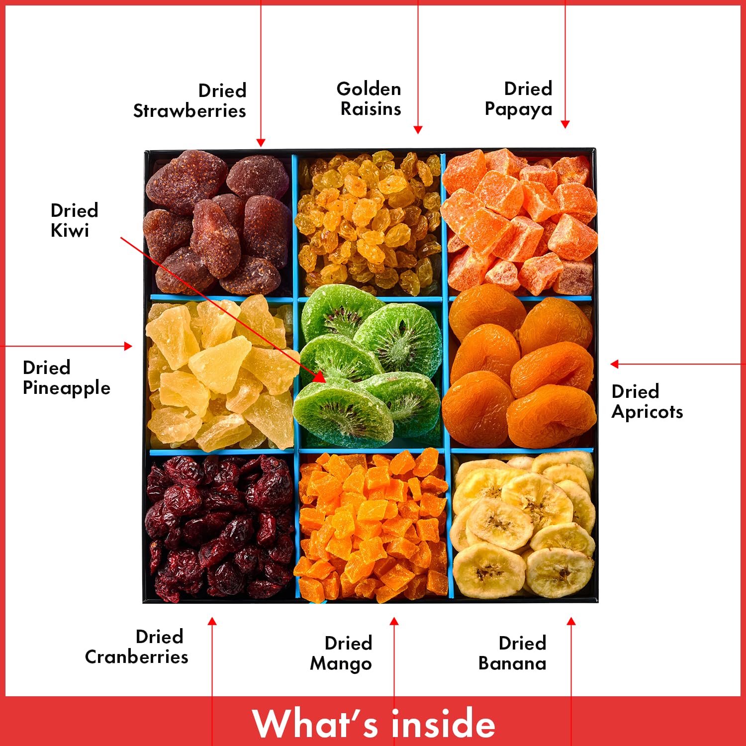 Gifted Sweets kiwi slices, refreshing option for healthy fruit trays.