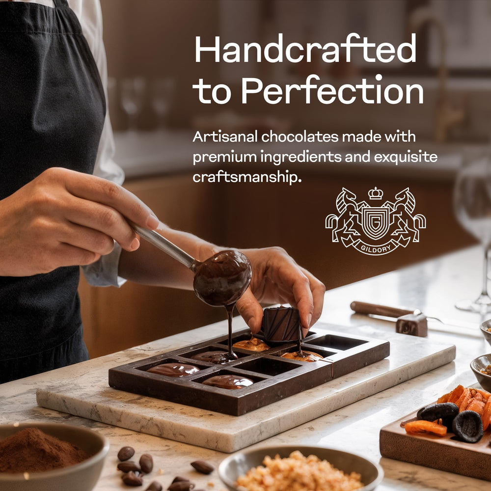 Gildory individually-wrapped chocolates ensure consistent taste and gifting ease