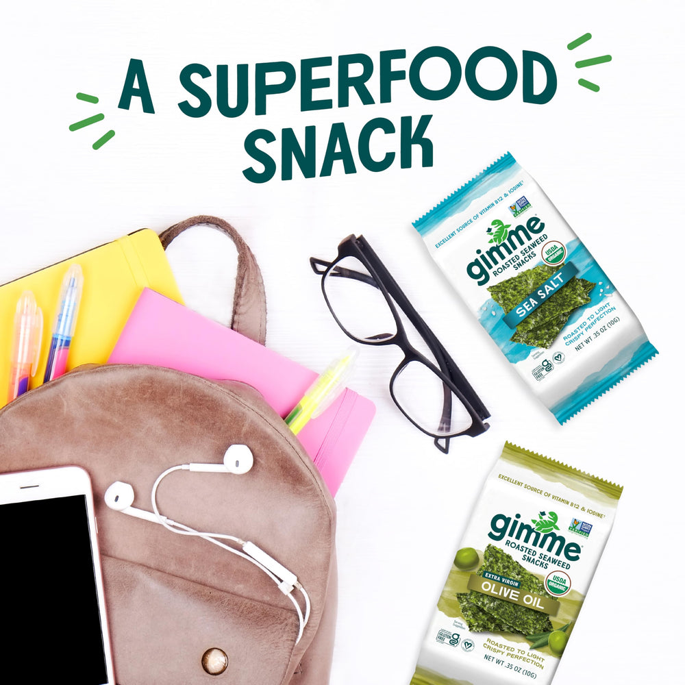 GimMe seaweed nutrition facts highlighting iodine and minerals
