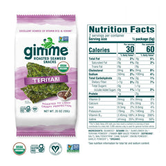 GimMe Seaweed Crispy Sheets show light, crunchy texture for quick bites.