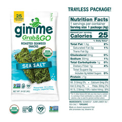 GimMe Crispy Seaweed Pack – on-the-go snack with a light, crunchy bite.