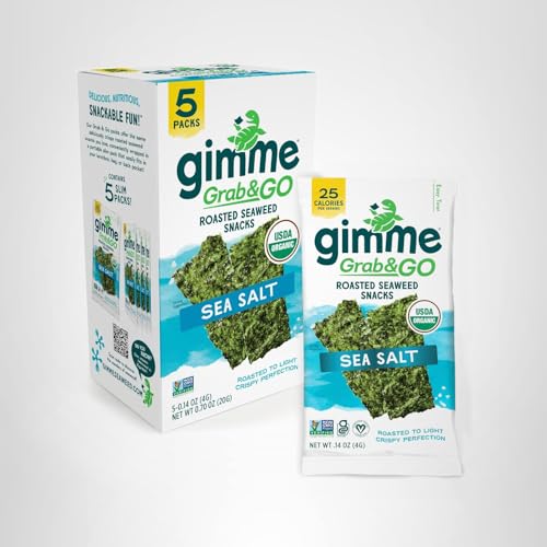 GimMe Sustainable Harvest Pack – seaweed cultivated in Korea, eco-friendly snack.