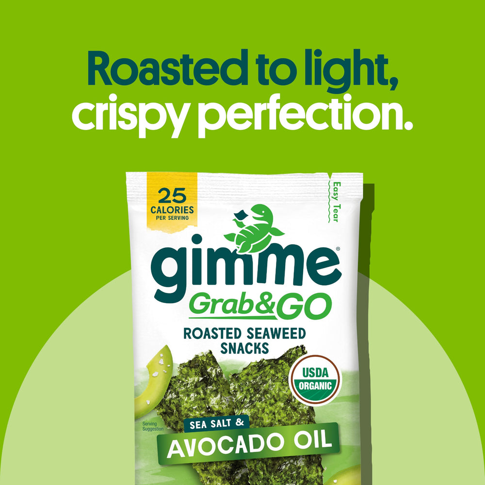 gimMe grab-and-go seaweed for kids' lunchboxes