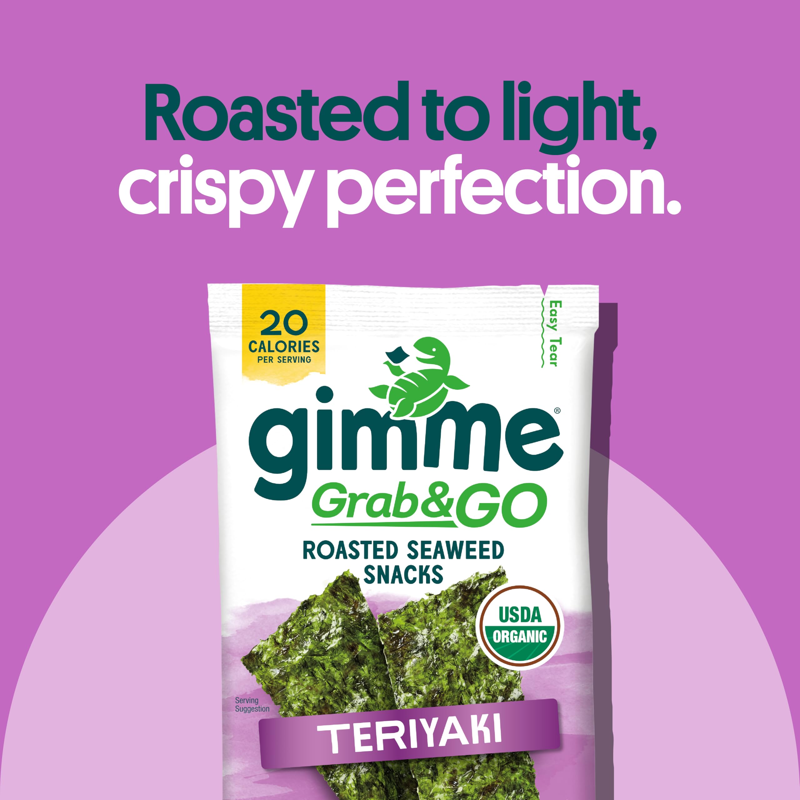 GimMe seaweed lunchbox snack, crunchy, low-calorie, kid-friendly.