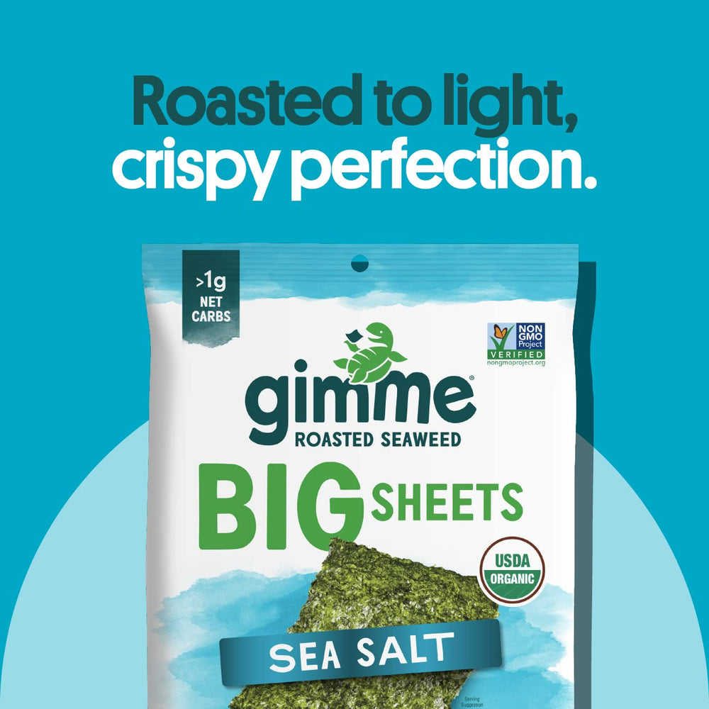 gimme seaweed on-the-go snack pack ready to enjoy