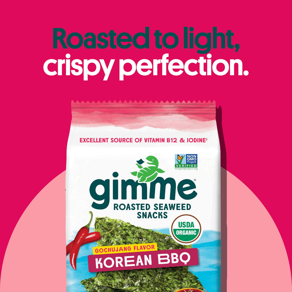 Gimme seaweed wasabi flavor pack adds bold heat and crunch.