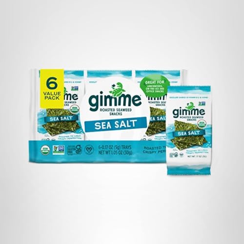 GimMe Seaweed snack suitable for kids and adults on-the-go