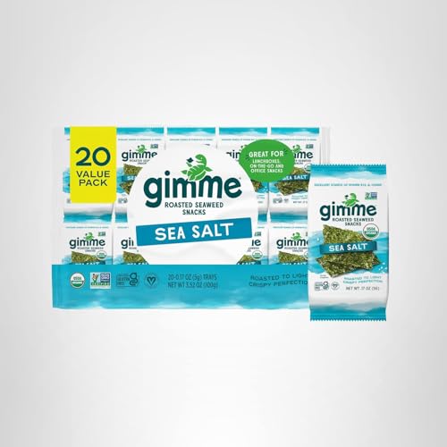 GimMe sustainable harvest, ethically sourced seaweed leaves.